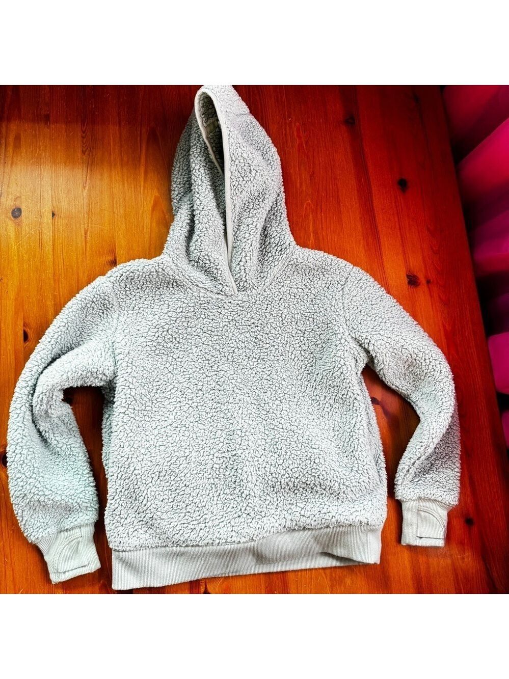 Athleta girl fleece pullover hoodie